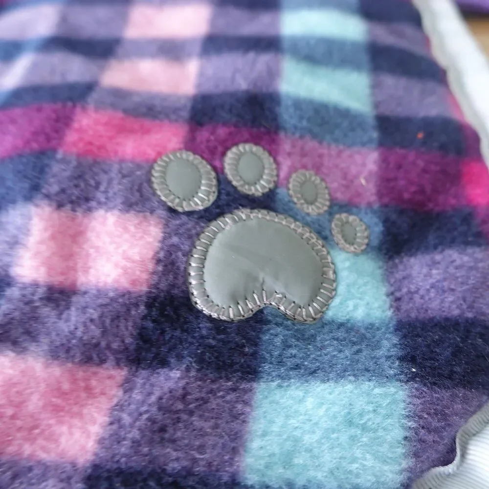 Purple Zack & Zoey Reversible Nor’easter Blanket Coat Jacket Size M